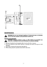 Preview for 27 page of Tarmo TAR012 Instruction Manual