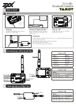 Tarot 4250902338718 Quick Start Manual preview