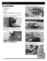 Preview for 12 page of Tarter RC104BL Operation And Assembly Manual