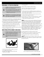 Preview for 21 page of Tarter RC104BL Operation And Assembly Manual