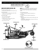 Preview for 24 page of Tarter RC104BL Operation And Assembly Manual