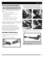 Preview for 25 page of Tarter RC104BL Operation And Assembly Manual