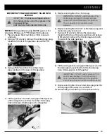 Preview for 15 page of Tarter RT104BL Operation And Assembly Manual