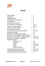 Preview for 3 page of TAS POWERTEK APFC-05 User Manual