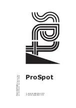 TAS ProSpot Manual preview