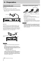 Preview for 10 page of Tascam 0US-4x4TP Reference Manual