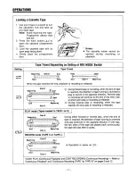 Preview for 7 page of Tascam 202 MK III Owner'S Manual