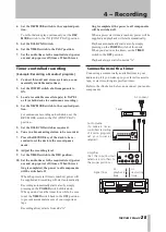 Предварительный просмотр 25 страницы Tascam 202mkIV Owner'S Manual