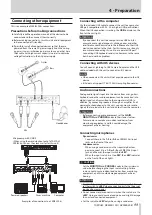 Предварительный просмотр 11 страницы Tascam 208i Series Reference Manual