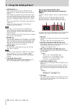 Предварительный просмотр 14 страницы Tascam 208i Series Reference Manual