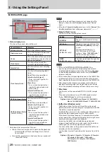 Предварительный просмотр 20 страницы Tascam 208i Series Reference Manual