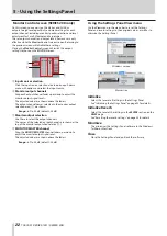 Предварительный просмотр 22 страницы Tascam 208i Series Reference Manual