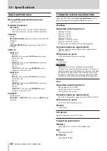 Предварительный просмотр 34 страницы Tascam 208i Series Reference Manual