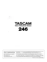 Preview for 46 page of Tascam 246 Owner'S Manual