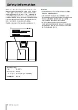 Предварительный просмотр 4 страницы Tascam 2488MKII Owner'S Manual