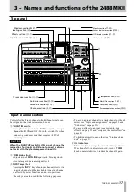 Предварительный просмотр 17 страницы Tascam 2488MKII Owner'S Manual