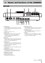 Предварительный просмотр 23 страницы Tascam 2488MKII Owner'S Manual