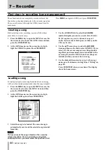 Предварительный просмотр 44 страницы Tascam 2488MKII Owner'S Manual