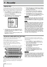 Предварительный просмотр 46 страницы Tascam 2488MKII Owner'S Manual