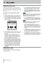 Предварительный просмотр 52 страницы Tascam 2488MKII Owner'S Manual