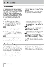 Предварительный просмотр 58 страницы Tascam 2488MKII Owner'S Manual