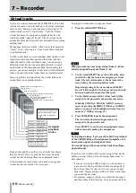 Предварительный просмотр 66 страницы Tascam 2488MKII Owner'S Manual