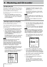 Предварительный просмотр 72 страницы Tascam 2488MKII Owner'S Manual