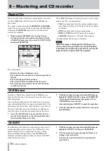 Предварительный просмотр 74 страницы Tascam 2488MKII Owner'S Manual