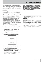 Предварительный просмотр 75 страницы Tascam 2488MKII Owner'S Manual