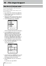 Предварительный просмотр 82 страницы Tascam 2488MKII Owner'S Manual