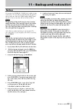 Предварительный просмотр 83 страницы Tascam 2488MKII Owner'S Manual