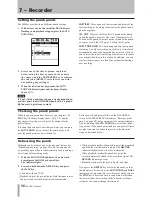 Preview for 56 page of Tascam 2488neo Owner'S Manual