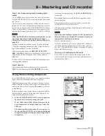 Preview for 71 page of Tascam 2488neo Owner'S Manual