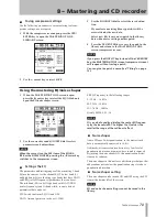 Preview for 73 page of Tascam 2488neo Owner'S Manual