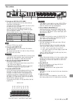 Preview for 25 page of Tascam 8p Dyna Series Owner'S Manual