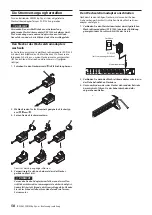 Preview for 58 page of Tascam 8p Dyna Series Owner'S Manual