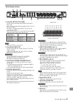 Preview for 73 page of Tascam 8p Dyna Series Owner'S Manual