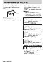 Preview for 208 page of Tascam BD-MP4K Owner'S Manual