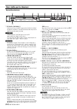 Preview for 214 page of Tascam BD-MP4K Owner'S Manual