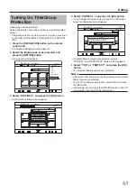 Preview for 63 page of Tascam BD-R2000 Owner'S Manual