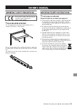 Preview for 3 page of Tascam BO-32DE Owner'S Manual