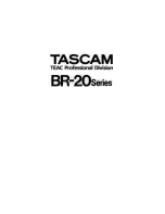 Tascam BR-20 Series Maintenance Manual preview