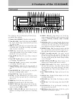 Предварительный просмотр 11 страницы Tascam CC-222MK Owner'S Manual