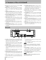 Предварительный просмотр 12 страницы Tascam CC-222MK Owner'S Manual