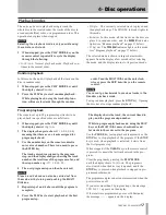 Предварительный просмотр 17 страницы Tascam CC-222MK Owner'S Manual