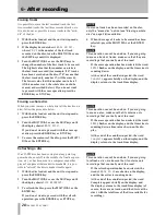 Предварительный просмотр 28 страницы Tascam CC-222MK Owner'S Manual