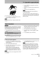 Предварительный просмотр 29 страницы Tascam CC-222MK Owner'S Manual