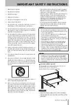 Preview for 3 page of Tascam CC-222MKIV Owner'S Manual