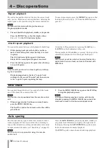 Предварительный просмотр 18 страницы Tascam CC-222MKIV Owner'S Manual