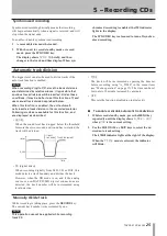 Preview for 25 page of Tascam CC-222SL Owner'S Manual